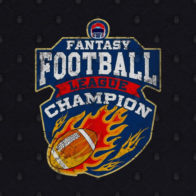 Fantasy Football League Champion by E